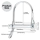thumbnail image 2 of Pasador de enganche de remolque, pasadores de bloqueo de cable, pasador de bloqueo de eje, pasador de seguridad en forma de arco con oreja larga para remolques agrícolas (20 piezas, 6 mm x 50 mm), 2 of 7