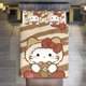 thumbnail image 1 of Cute Kitty 3 Pieces Duvet Cover Set Full Size Super Soft Fade Resistant Microfiber, 1 of 4