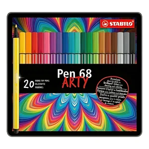 Stabilo Lápices Pen 68 Caja Metálica (20 Unidades)