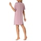 thumbnail image 3 of INSPIRE CHIC Camisón de Mujer de Satén con Mangas Cortas Camisa de Dormir Abotonada Pijama L Púrpura, 3 of 6