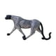 thumbnail image 2 of Estatua De Leopardo De Resina, Adorno Decorativo De Leopardo Para Mesa, Chimenea, Balcón, Plateado, 2 of 5