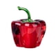 thumbnail image 2 of Cristal Fruta Escultura Arte Estantería Decoración Ornamento Obra Chile Rojo, 2 of 5