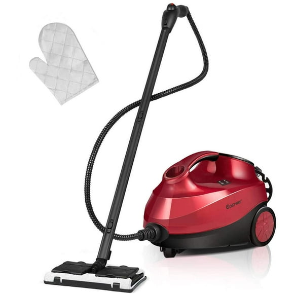 Limpiador a vapor COSTWAY 2000 W multiusos 1,5 L con 19 accesos.