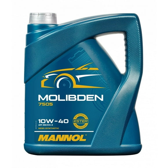 Aceite De Motor Molibden 10w40 Mannol 4lts Mos2