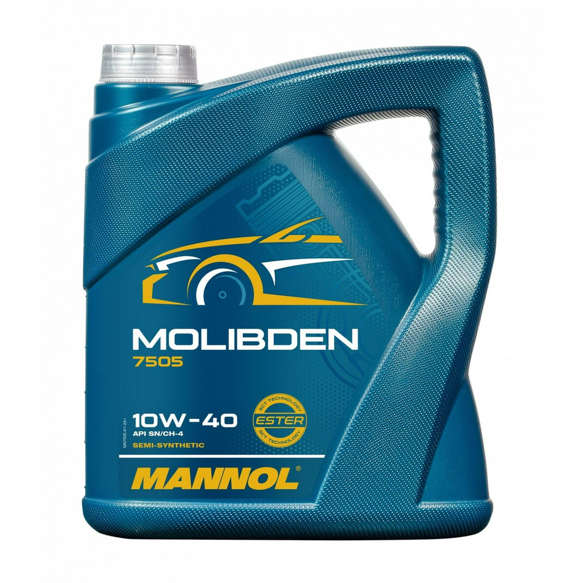 Aceite De Motor Molibden 10w40 Mannol 4lts Mos2