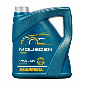 Aceite De Motor Molibden 10W40 Mannol 4Lts Mos2 Negro