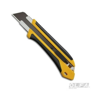 Olfa - Cuchillo Extra Fuerte Antideslizante Seguro Automático 25 Mm