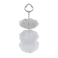 Disparo - Mostrador Decorativo Circular 3 Pisos Para Celebraciones