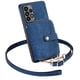 thumbnail image 1 of Funda Tipo Cartera con Correa Cruzada para Samsung Galaxy A53 Protección Contra Golpes Azul, 1 of 6