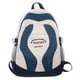 thumbnail image 1 of 1pc Preppy Contrast Color Backpack, Large Capacity Schoolbag For Middle School High School Students, Simple Causal Backpack For Men And Women, 1 of 4