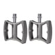 thumbnail image 5 of Pedales de plataforma de bicicleta CNC de aluminio Pedales de bicicleta de ciclismo de carretera para MTB BMX Gris, 5 of 5