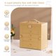 thumbnail image 2 of Caja de joyas Homde grande con cierre, dorada, 28 x 27 x 16 cm, 2 of 9