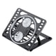 thumbnail image 4 of Almohadilla De Enfriamiento Para Computadora Portátil Con 2 Ventiladores Silenciosos Soporte De Enfriamiento Liviano Para Computadora Portátil Negro, 4 of 5