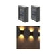 thumbnail image 1 of Pack 2 Lampara Focos Aplique Solar Led Exterior Decorativos, 1 of 3