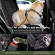 thumbnail image 2 of Arnés de cinturón de seguridad para perros VavoPaw ajustable para coche, color verde militar, 2 of 7