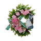 thumbnail image 4 of Guirnalda De Primavera De Pascua Rosa Rosa Con Lazo Para Decoración Del Hogar, 4 of 5