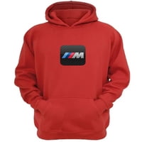 Genérico - Polerón Canguro Im Bmw Rojo Talla M Unisex