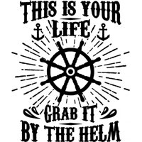Rienda Libre Graphics - Decomural This Is Your Life Sailing Ws-46297