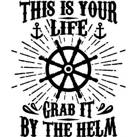 Rienda Libre Graphics - Decomural This Is Your Life Sailing Ws-46297