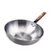 thumbnail image 4 of Sartén Antiadherente Para Wok, Olla A Gas Para Cocinar Tortillas, Sartén Para Wok Con Mango De Madera, 36 Cm Sin Asa, 4 of 5