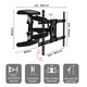 thumbnail image 4 of Soportes De Tv 55 A 85 Pulgadas Smart Tv, 4 of 5