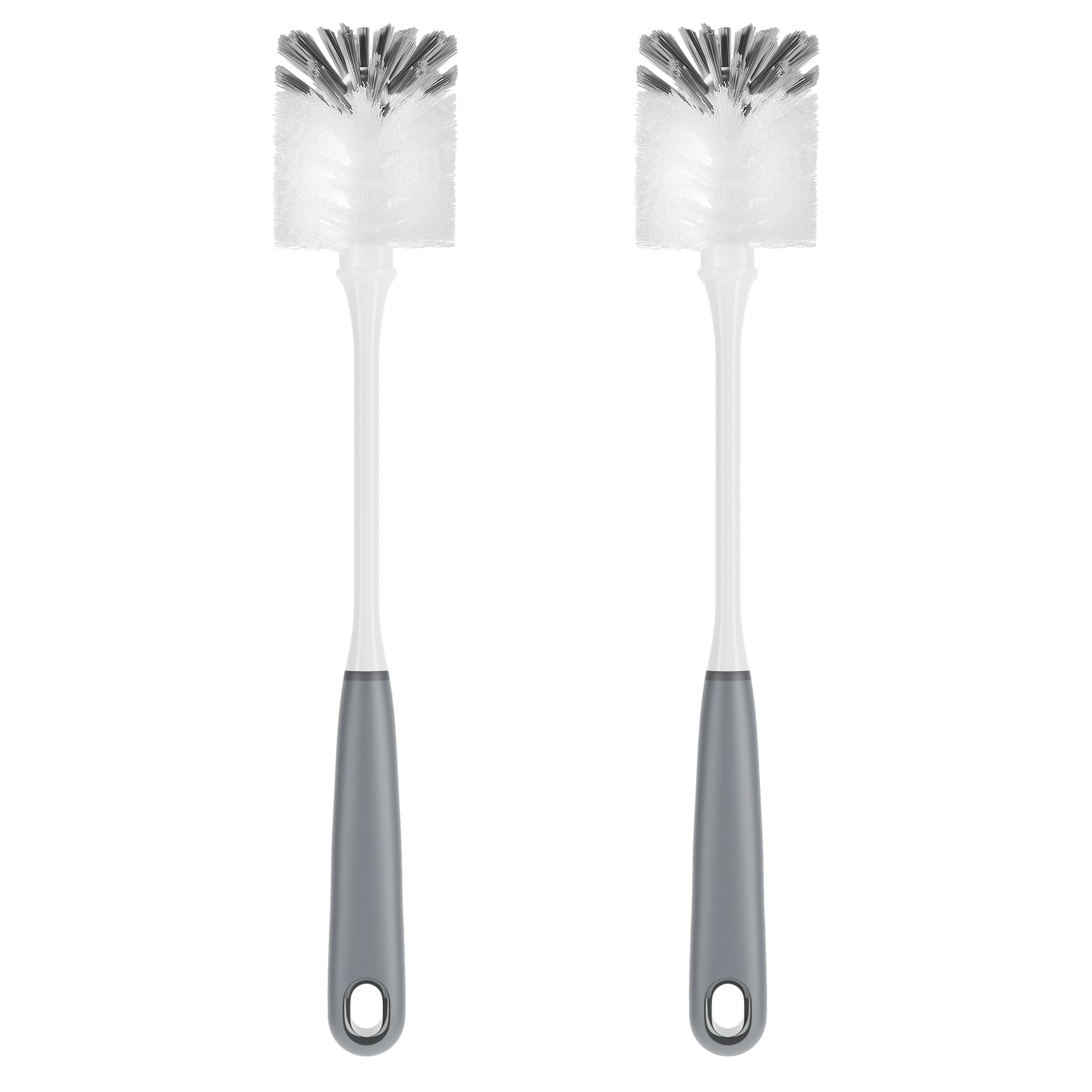Cepillo Para Botellas Mr.siga, Exfoliante Flexible De Mango Largo, Paquete De 2