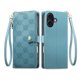 thumbnail image 1 of Funda Billetera con Cierre para [iphone 17] con Tarjetero, Soporte y Correa de ManoAzul, 1 of 5
