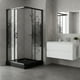 thumbnail image 3 of SHOWER DOOR JOYTEK RECTO MOSAIC BLACK 90X90199 CM (INCLUYE RECEPTÁCULO), 3 of 6