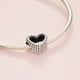 thumbnail image 5 of Colgante PANDORA con forma de corazón abierto y cuentas de plata de ley, 5 of 6