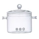 thumbnail image 2 of Olla De Cristal Con Tapa, Doble Asa, Para Pasta, Cereales, Leche, Transparente, 1300ml, 2 of 5