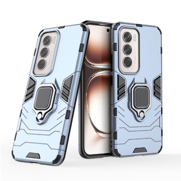 FOXDOCK Funda Antigolpes para OPPO Reno 12 5G – Protección Total con Soporte y Diseño Robusto