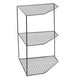 thumbnail image 4 of Estante De Almacenamiento De Cocina, Estante De Esquina, Soporte Para Gabinete De Encimera De Cocina, 3 Niveles, Negro, 4 of 5
