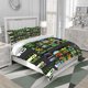 thumbnail image 1 of 3pcs Ben 10 Alien Character Collection Bedding Set Featuring Themed Prints from Different Stages of the Series, 1 of 5