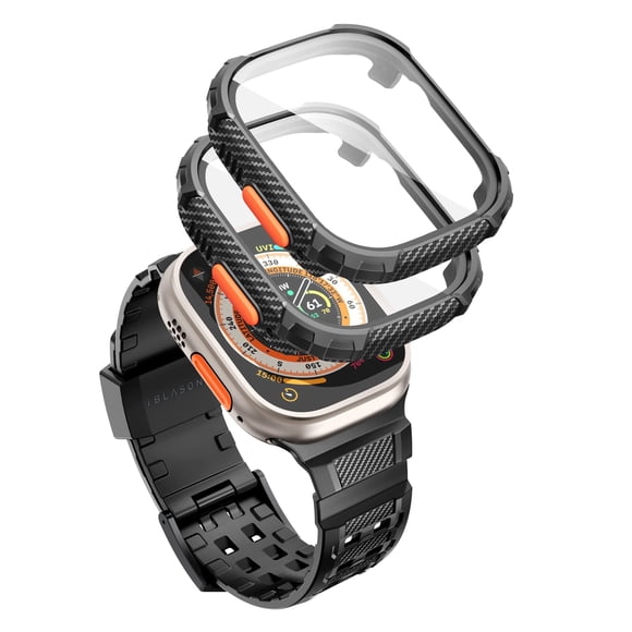 Watch Band i-Blason Ultra 2 para Apple Watch de 49 mm con fundas negras