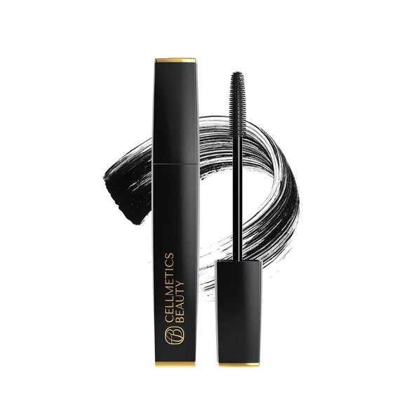 Máscara CELLMETICS BEAUTY Voluminizadora y Alargadora Negra