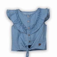 Blusa Bebé Niña Denim Pillin