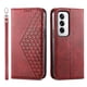 thumbnail image 1 of Funda Flip FOXDOCK para OPPO Reno 12 5G , Estilo Billetera con Diseño Rombo, Correa de Mano y Soporte, Uso Diario, 1 of 6