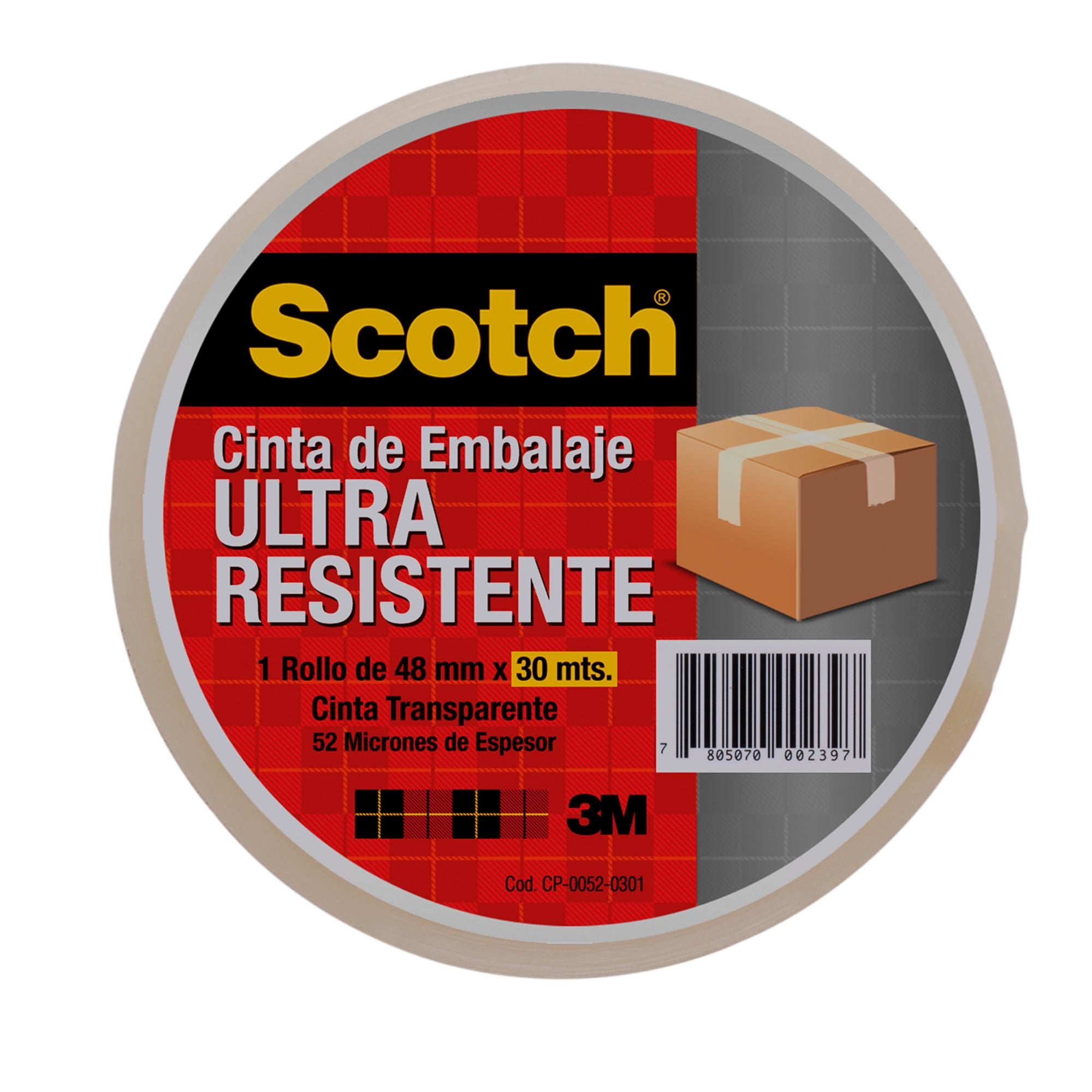 Cinta De Embalaje Ultra Resistente 48 Mm X 30 M 1 Un Scotch