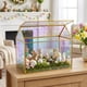 thumbnail image 2 of Centro De Mesa Terrarium De Cristal Iridiscente 25 X 15 X 20 Cm, 2 of 9