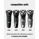 thumbnail image 2 of Cabezales de repuesto SH30 compatibles con la afeitadora Philips Norelco, 2 of 3