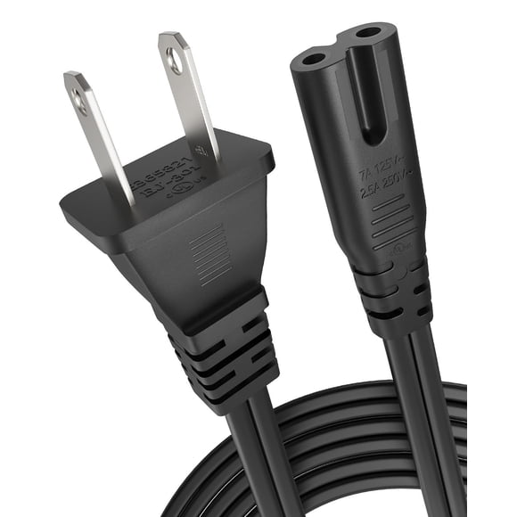 Cable de alimentación Bicmice 0.9m C7 para PS5 PS4 Xbox TV