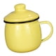 thumbnail image 4 of Taza Esmaltada Para Beber, Taza De Té, Taza De Jugo Para Oficina, Cocina, Picnic, Amarillo, 4 of 5