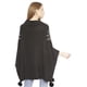 thumbnail image 3 of Poncho Po037 Negro Mujer, 3 of 3