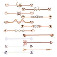 Magideal - 13X Industriales Con Pesas Barra Recta Para Mujeres Hombres