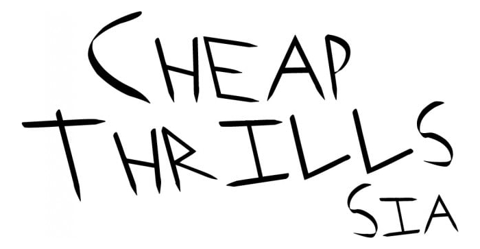 Rienda Libre Graphics - Decomural Cheap Thrills Sia Song Lyrics Ws-44060