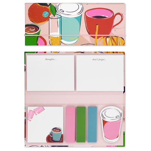 Set de 7 blocs de notas adhesivas Kate Spade New York