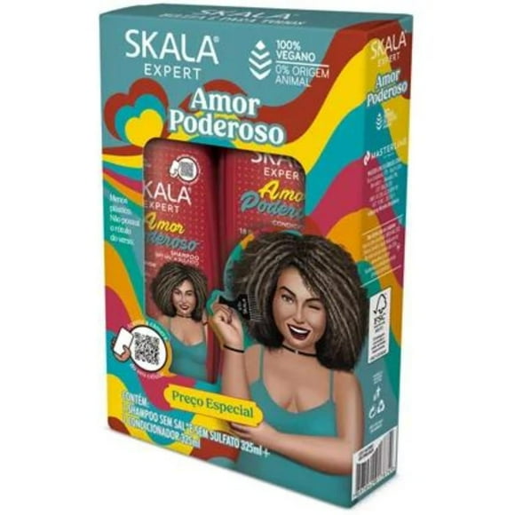 Kit Shampoo Acondicionador Amor Poderoso 325ml C/u