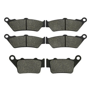 Genérico - Pastillas Freno Delanteras + Traseras Yamaha Xt660Z (08-17)