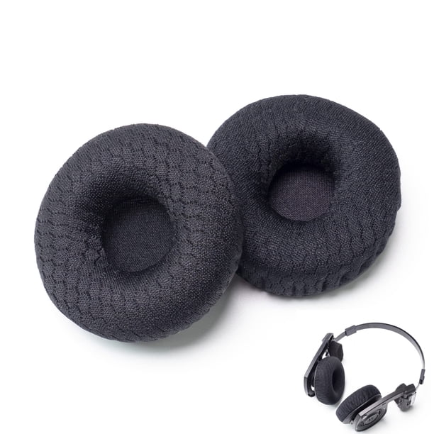 Almohadillas de espuma premium Voarmaks compatibles con auriculares Koss Porta Pro PP KSC35 KSC75 KSC55 (todo negro)