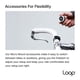 thumbnail image 5 of Soporte compacto de metal Loop Micro para celular en bicicleta, negro, 5 of 8